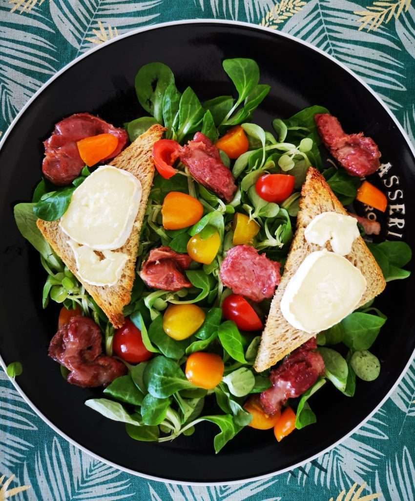 Salade de chèvre chaud - Vdh Coaching - %%primary_category%% Salade healthy