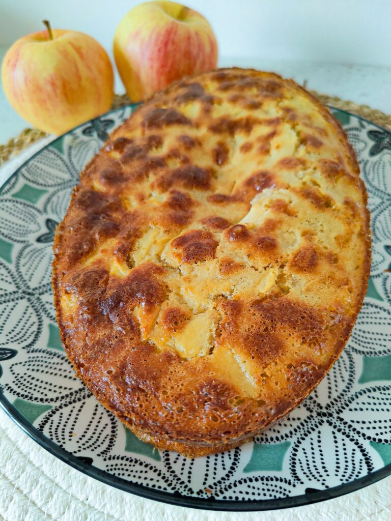 Gâteau aux pommes sans sucre