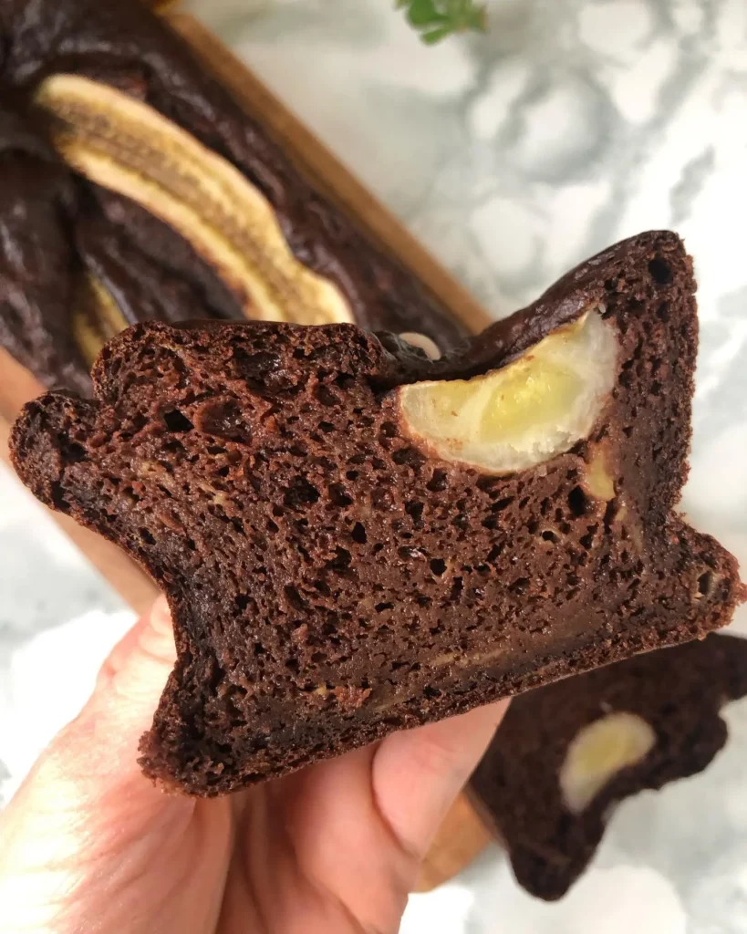 Banana bread cacao