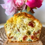 Cake courgette tomate et chèvre