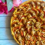 Tarte aux deux courgettes
