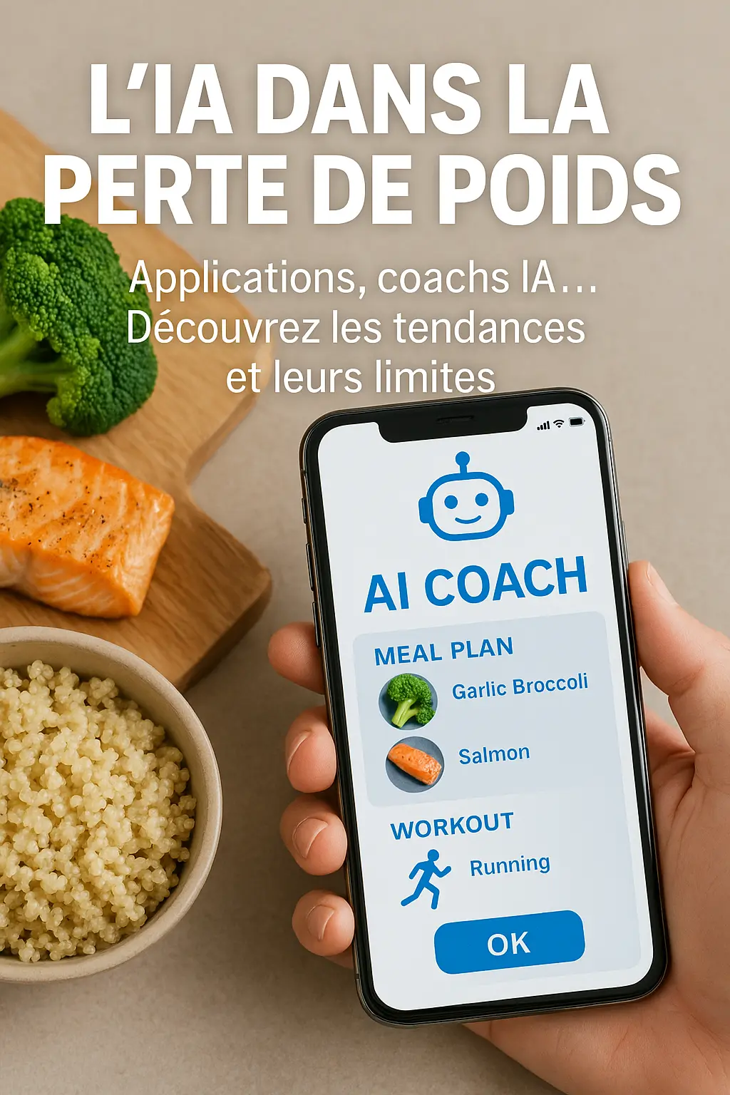 You are currently viewing L’IA pour perdre du poids ? (et pourquoi ta méthode VDH Coaching est encore plus efficace)