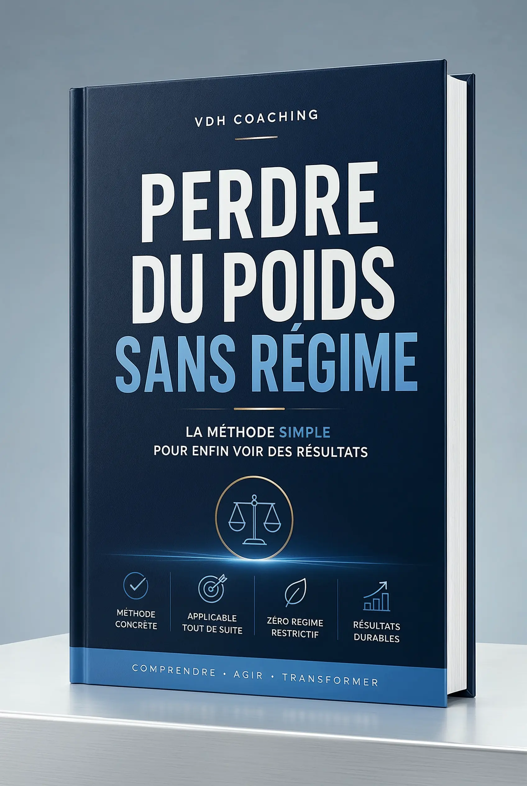 Couverture de l'ebook Perdre du poids sans régime